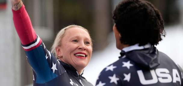 Humphries Armbruster gets 1st World Cup bobsled win since becoming a mom, ends 20-race German streak