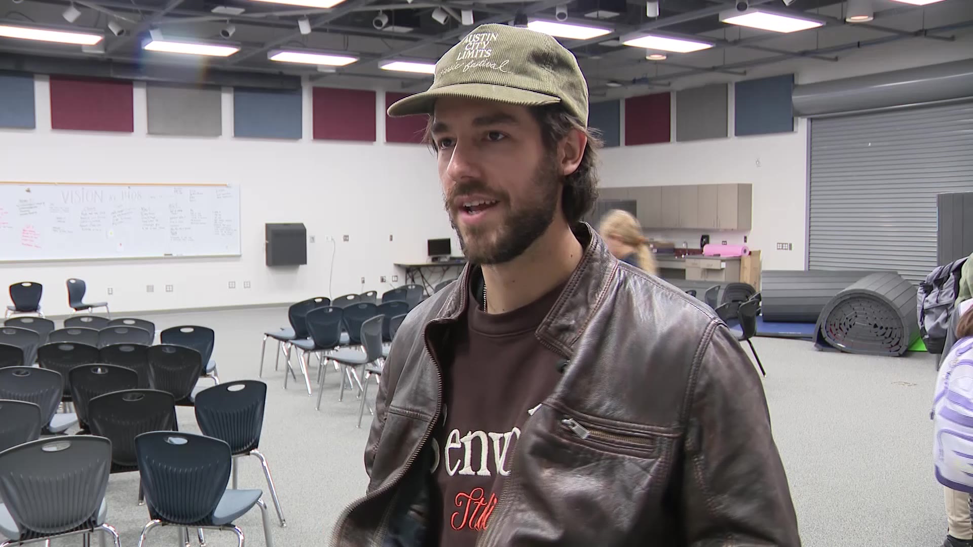 Vincent Lima speas to KSL about the experience of meeting the high schoolers