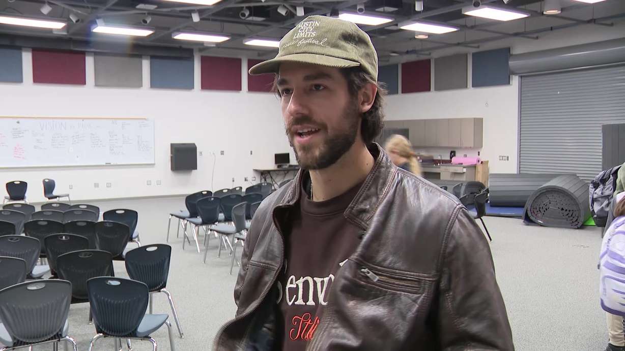 Vincent Lima speas to KSL about the experience of meeting the high schoolers