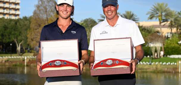 Matt Kuchar lost his father in February and ends the year with emotional PNC victory with his son