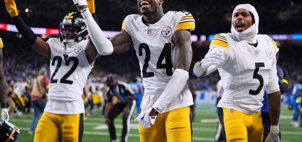 Steelers outlast Lions 29-24 in wild finish when penalty on St. Brown negates Goff's winning TD