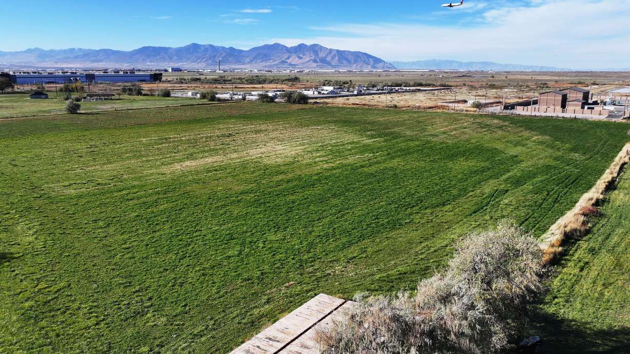 An area proposed as a new homeless campus is pictured in Salt Lake City on Nov. 4, 2025. A new report says the proposed project would be costlier than what the state estimates.