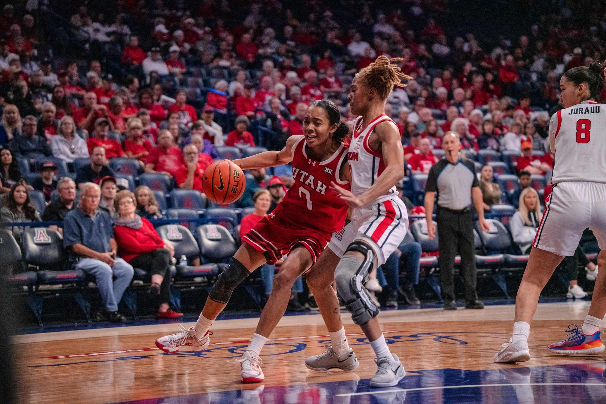 Lani White ties career high as Utah women's basketball holds on to beat Arizona