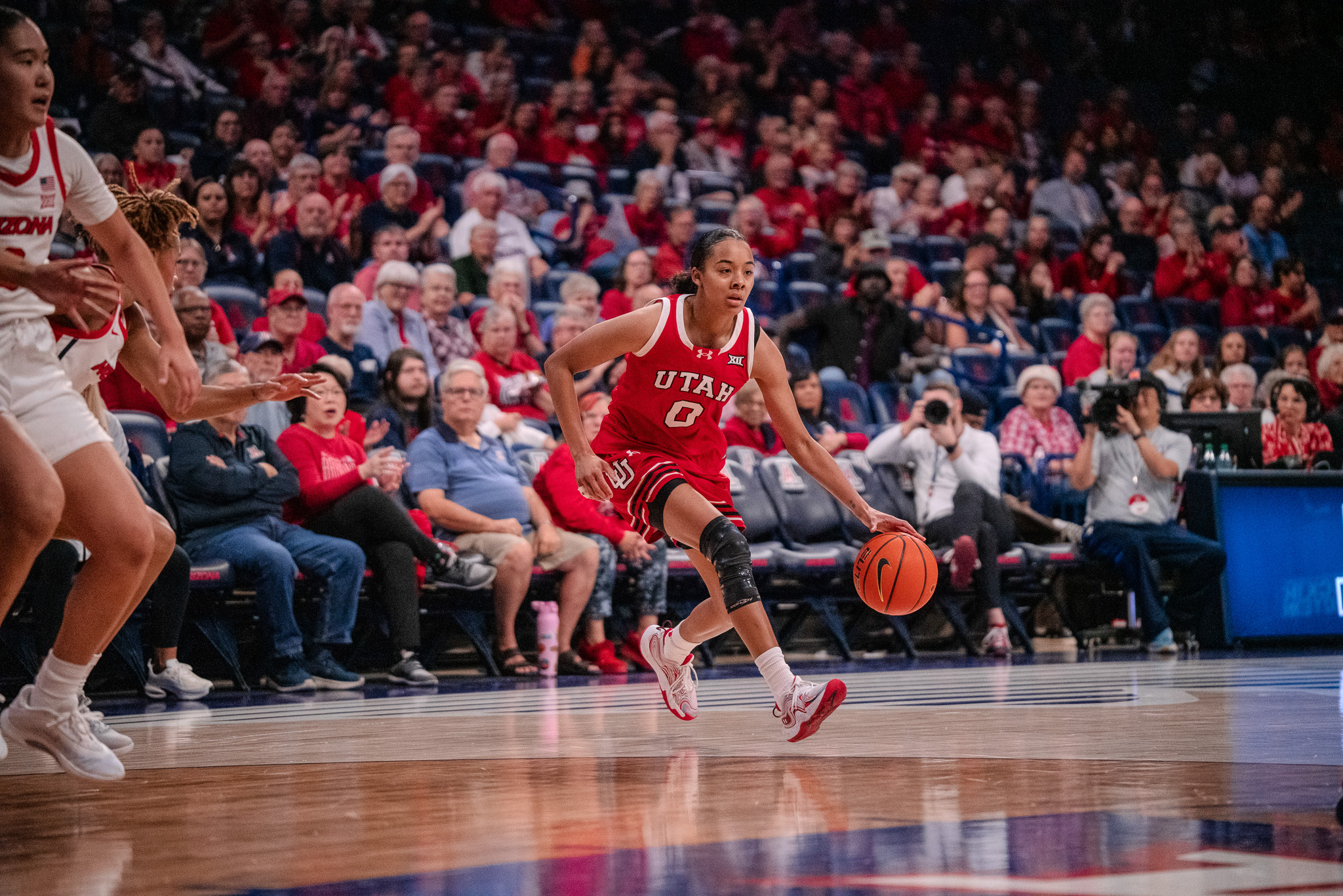 Lani White goes for 19 points as Utah women overwhelm Arizona on senior night