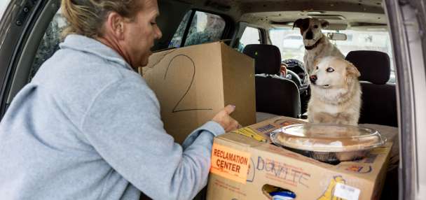 'Glad to fill the gaps': Salt Lake Mission gives boxes of Christmas food to over 200