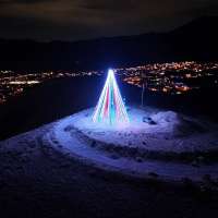 Tooele's Little Mountain Christmas tree stands as a beacon of community spirit
