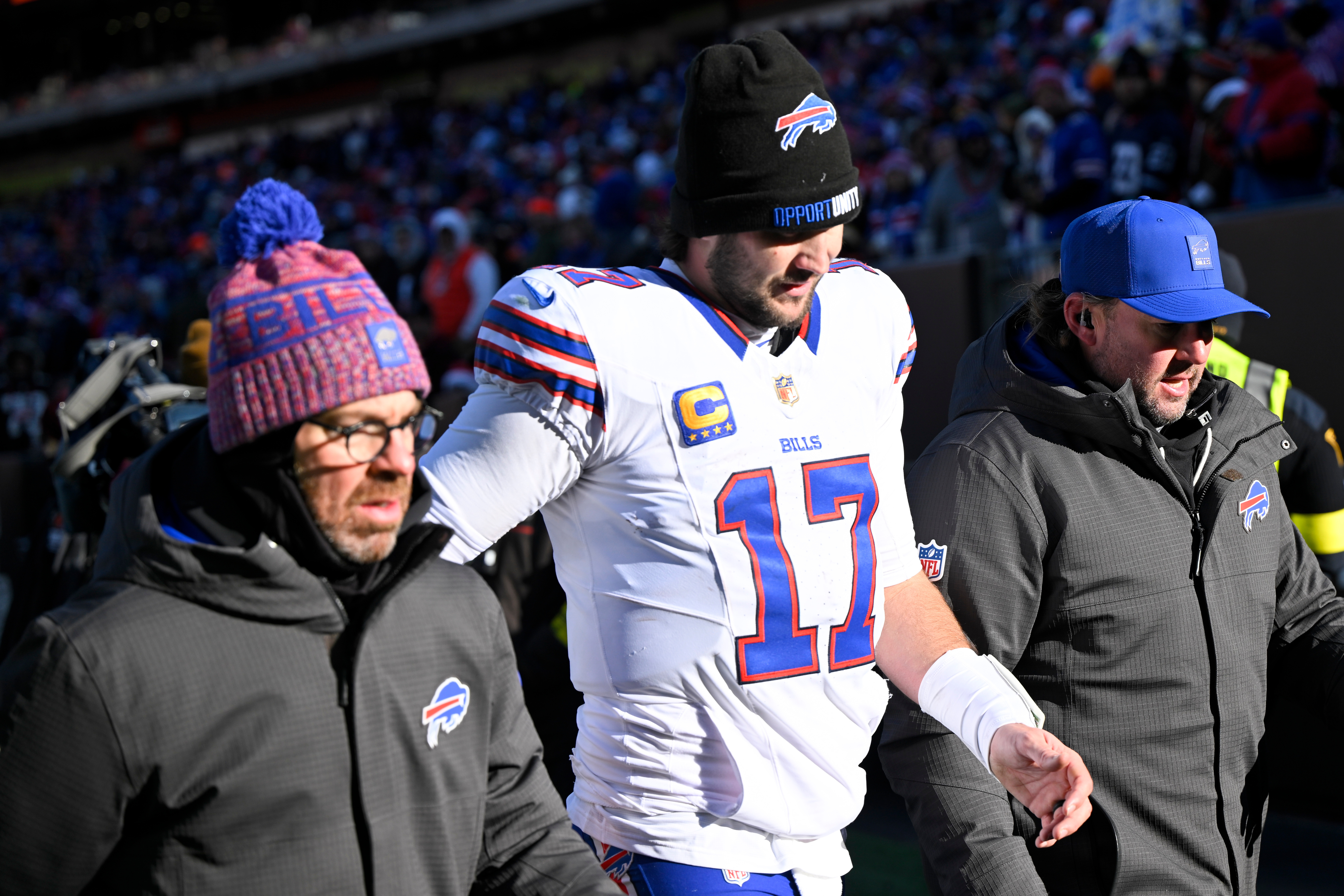 Bills coach McDermott says QB Josh Allen will not practice on Tuesday because of sore right foot