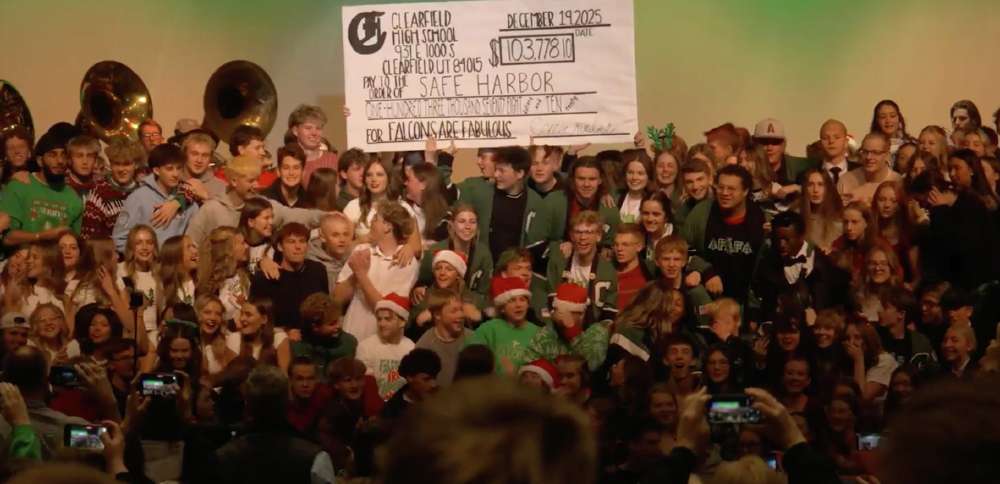 Clearfield High students raise over $100K for domestic violence services in Davis County