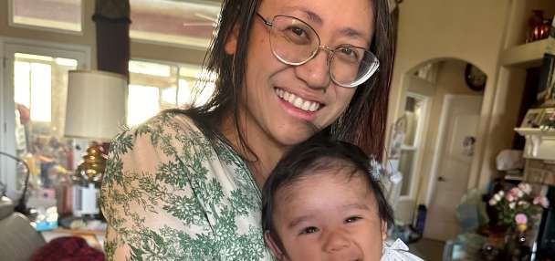 'The best gift ever': Baby is born after the rarest of pregnancies, defying all odds