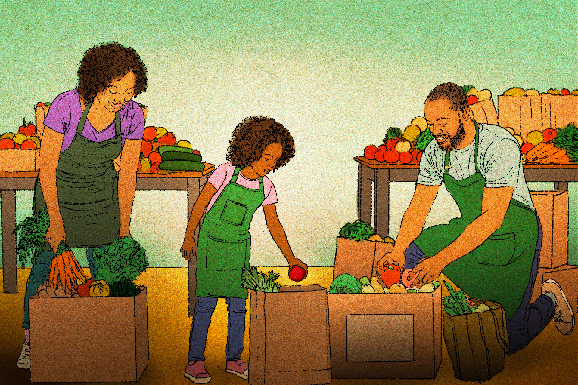 Volunteering with children can build character and create lasting family memories