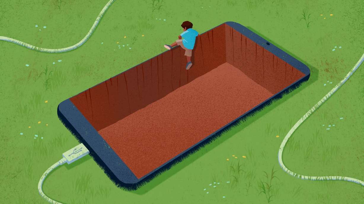 Nearly half of Americans say they are "addicted" to their cellphones, according to a report from Reviews.org. And by the company's count, Americans check their phones 186 times a day.