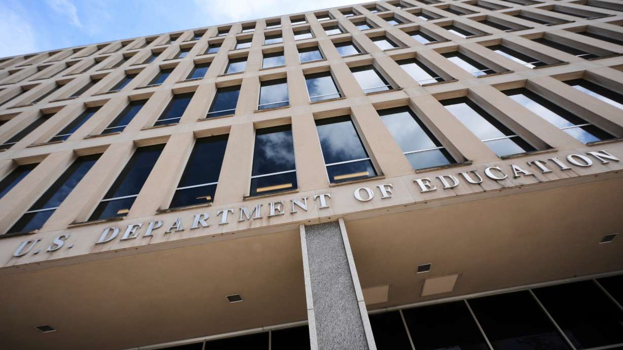 The Lyndon Baines Johnson Department of Education Building in Washington, D.C., on May 5. Student loan recipients who are in default may soon find fewer dollars in their paychecks.