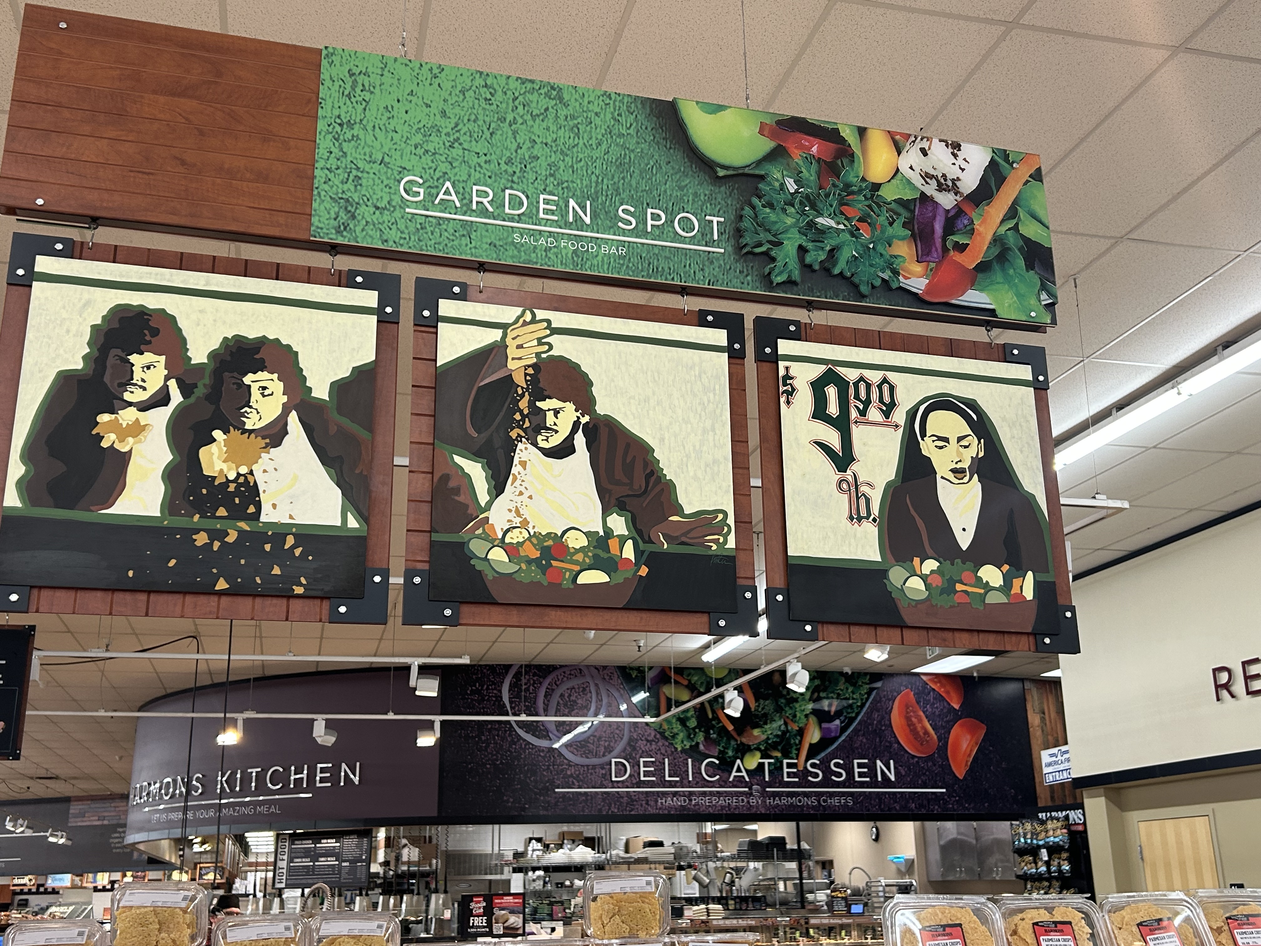 Harmons grocery stores remain committed to local artists