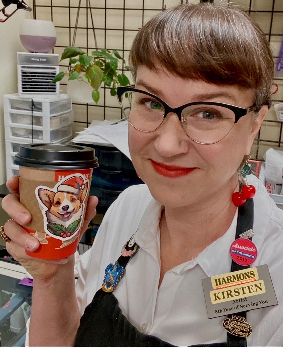 Kirsten Beitler has been working as a Harmons artist for nearly 10 years, and says she's grateful for the program that supports local artists.