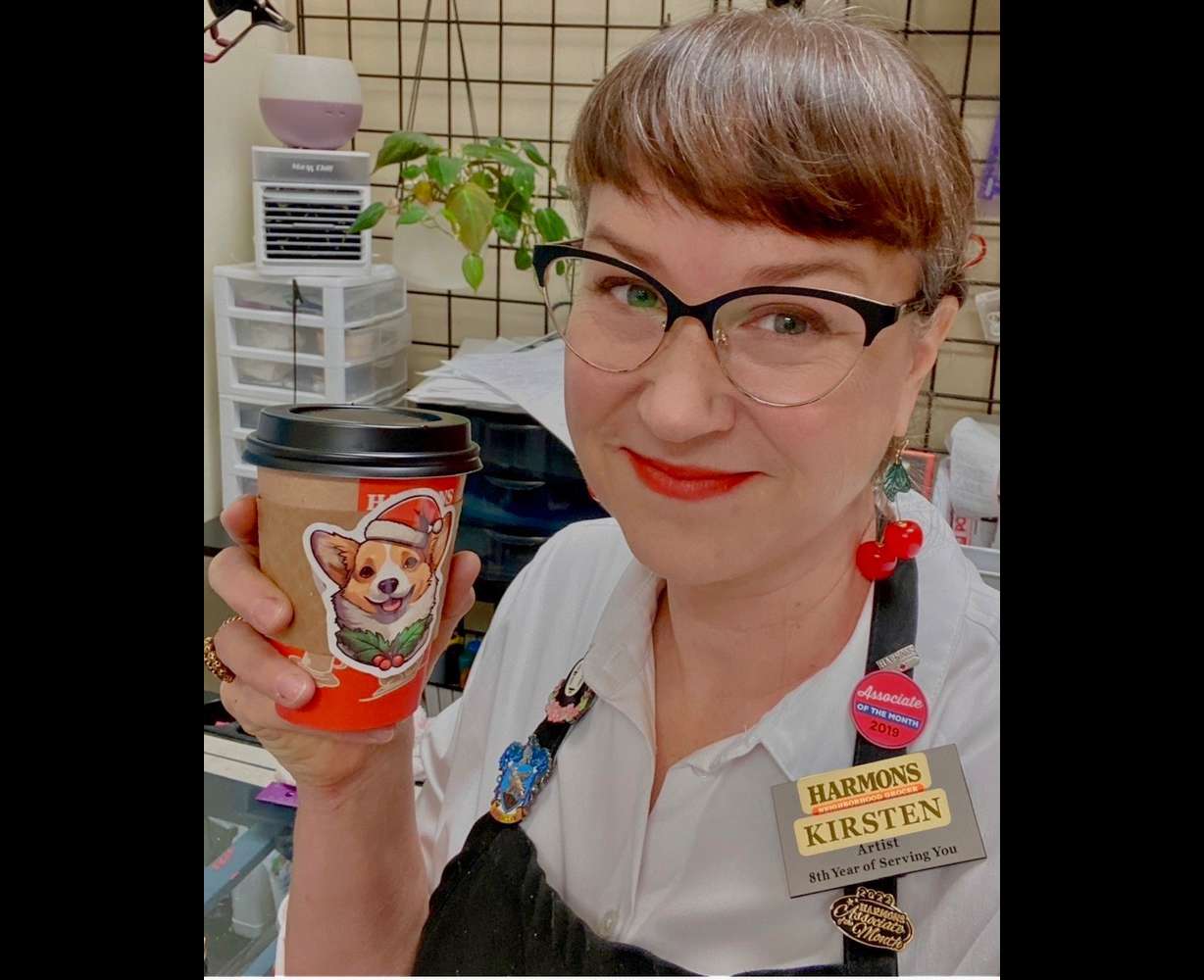 Kirsten Beitler has been working as a Harmons artist for nearly 10 years, and says she's grateful for the program that supports local artists.