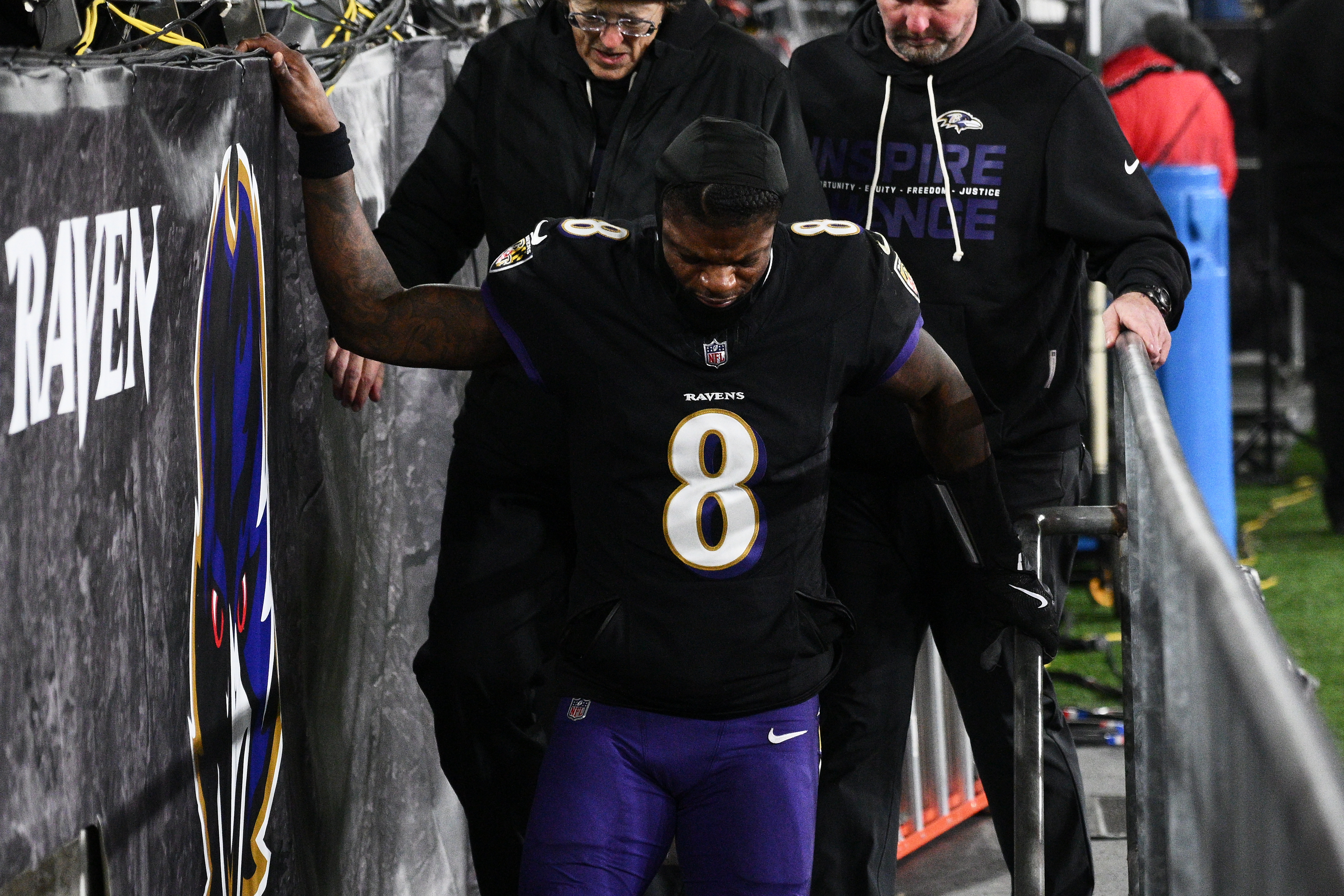 Ravens rule Lamar Jackson out for Saturday night's must-win game at Green Bay