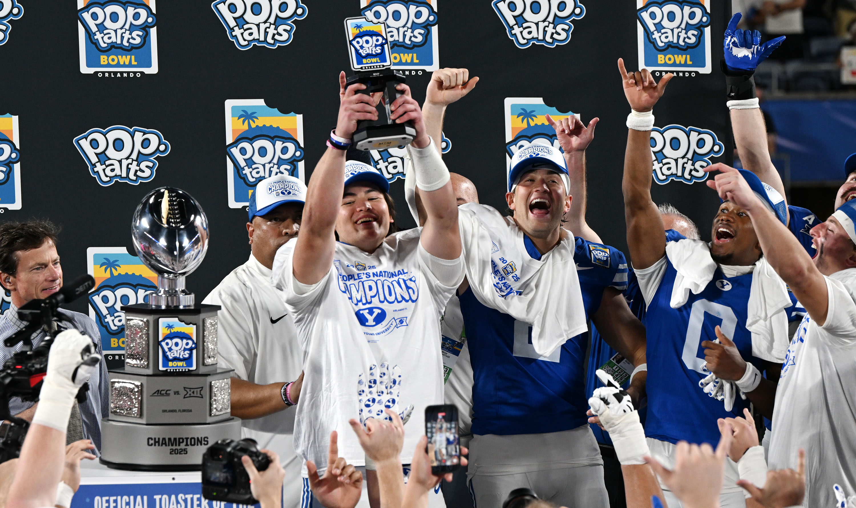 Crazy good: No. 12 BYU rallies for 25-21 win over No. 22 Georgia Tech in Pop-Tarts Bowl