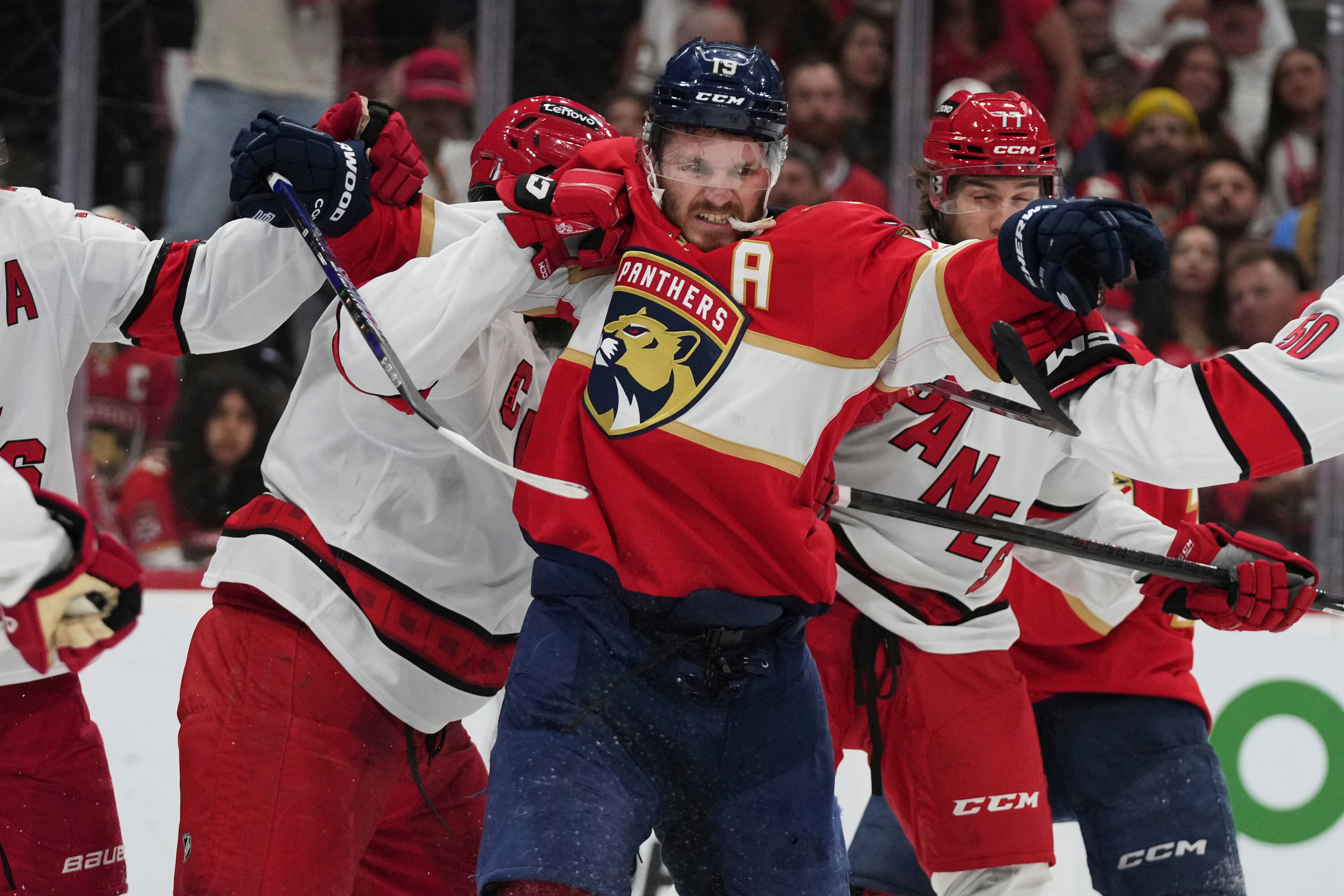 Matthew Tkachuk practices with Panthers for 1st time this season, indicating game return is near