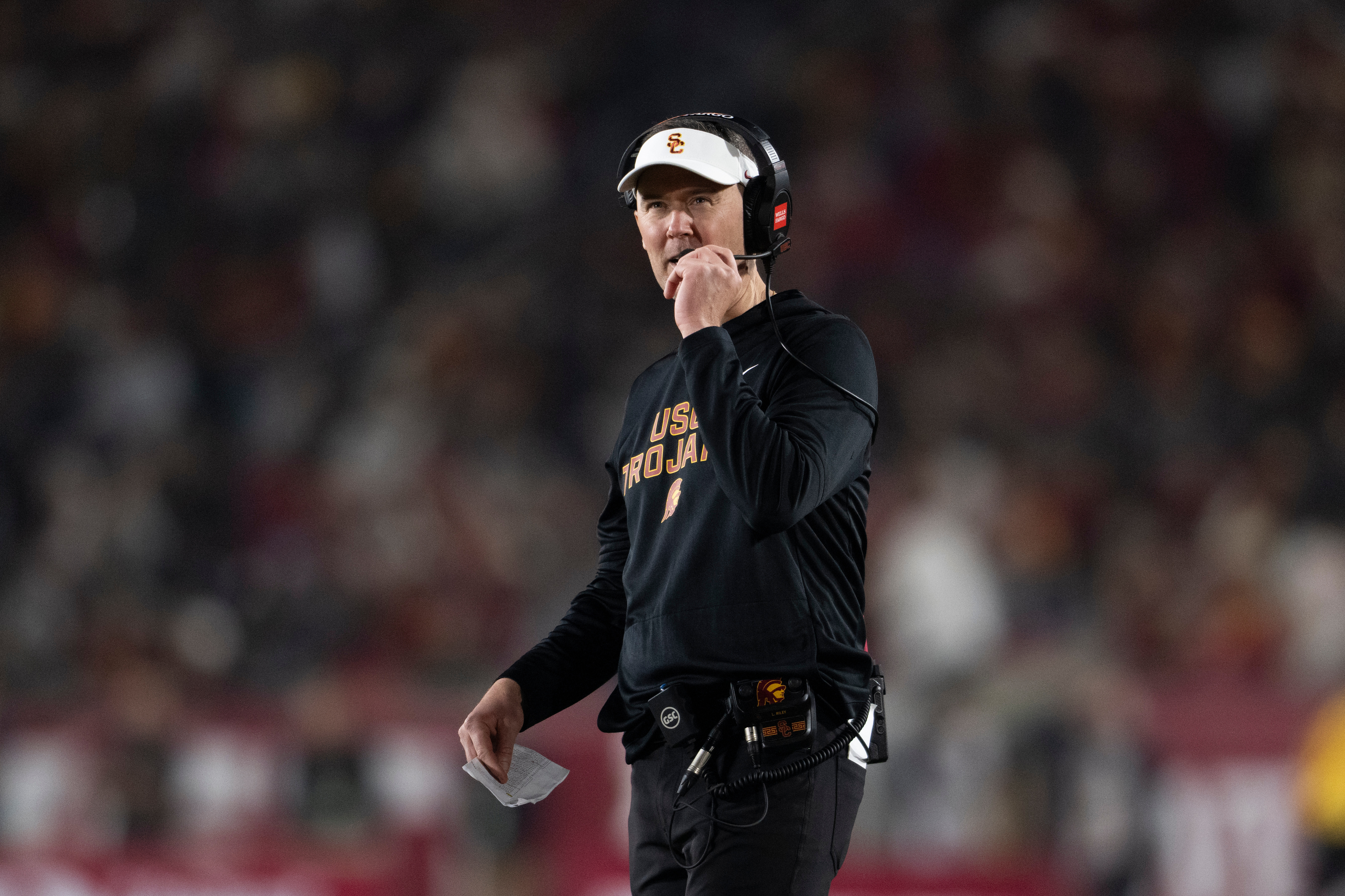 USC's Lincoln Riley says Notre Dame is to blame for discontinuation of rivalry with the Trojans