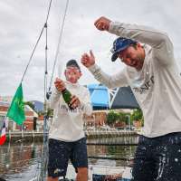 Two French sailors lose handicap honors in the Sydney to Hobart race for illegal sail use