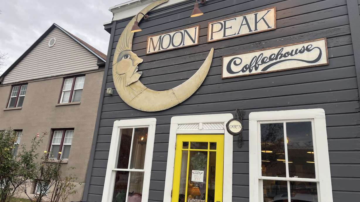 Sadie Crowley, Stacy Wilk and Monroe Matsen are co-owners of Moon Peak Coffeehouse, which opened on Nov. 28, after a previous shop they worked at was forced to close earlier in the year.