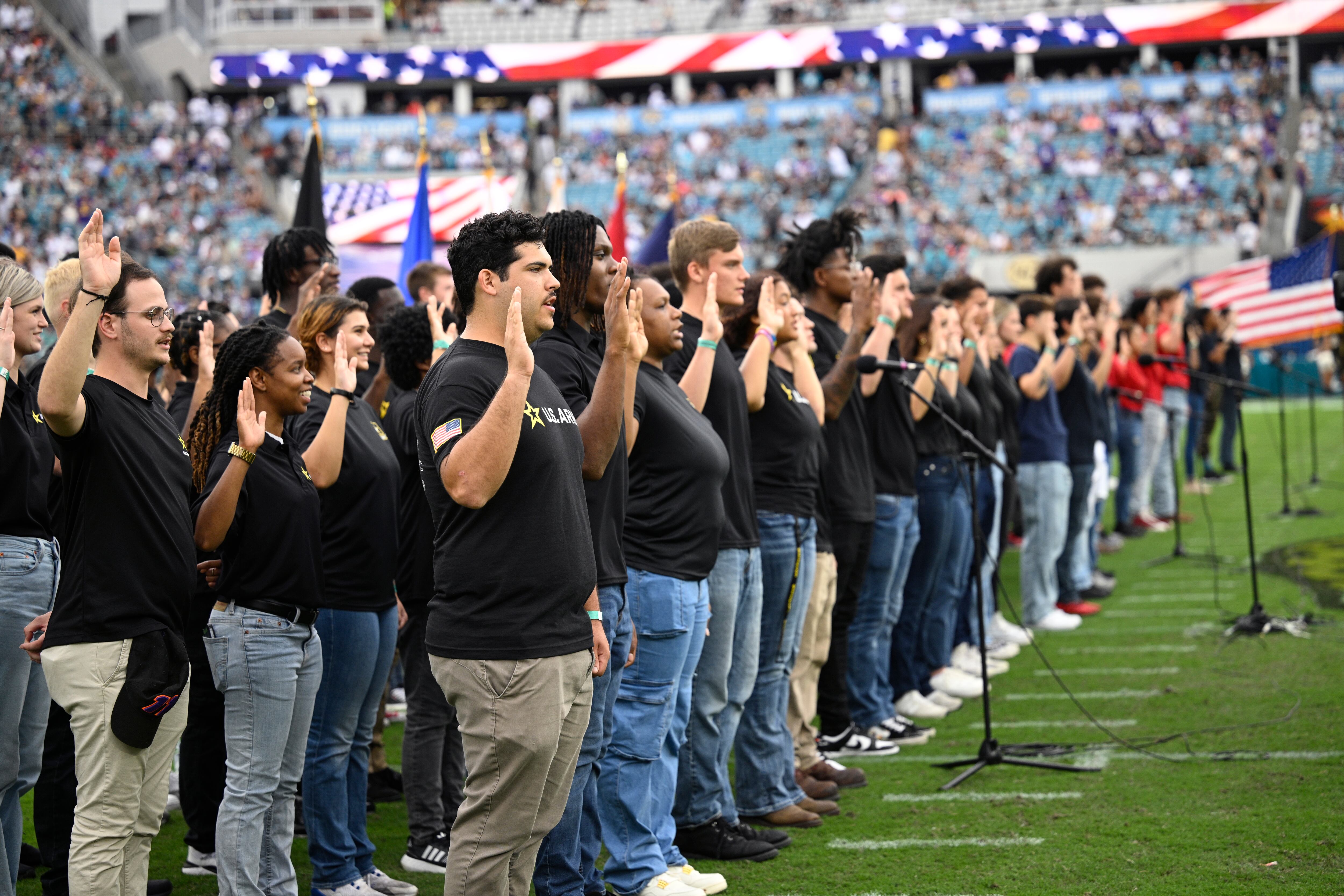 Choosing camo: Why are more young Americans enlisting in the military?