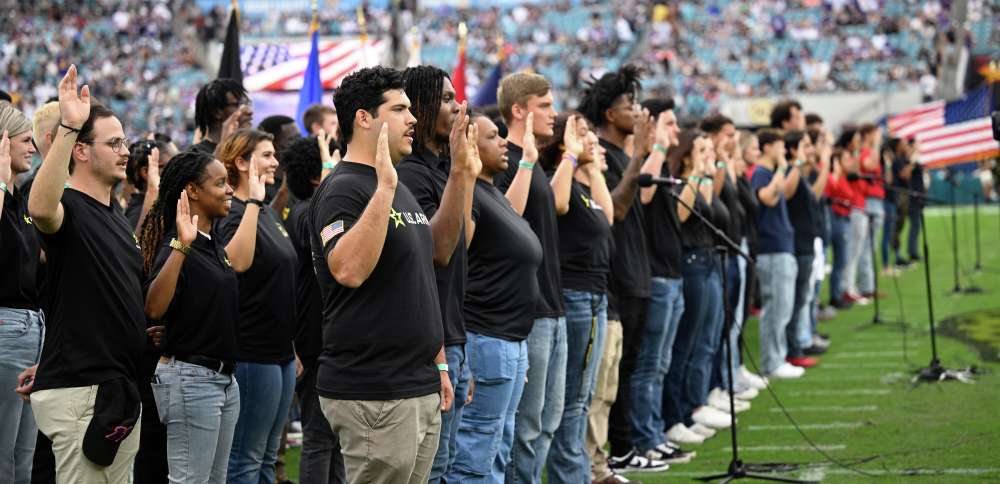 Choosing camo: Why are more young Americans enlisting in the military?