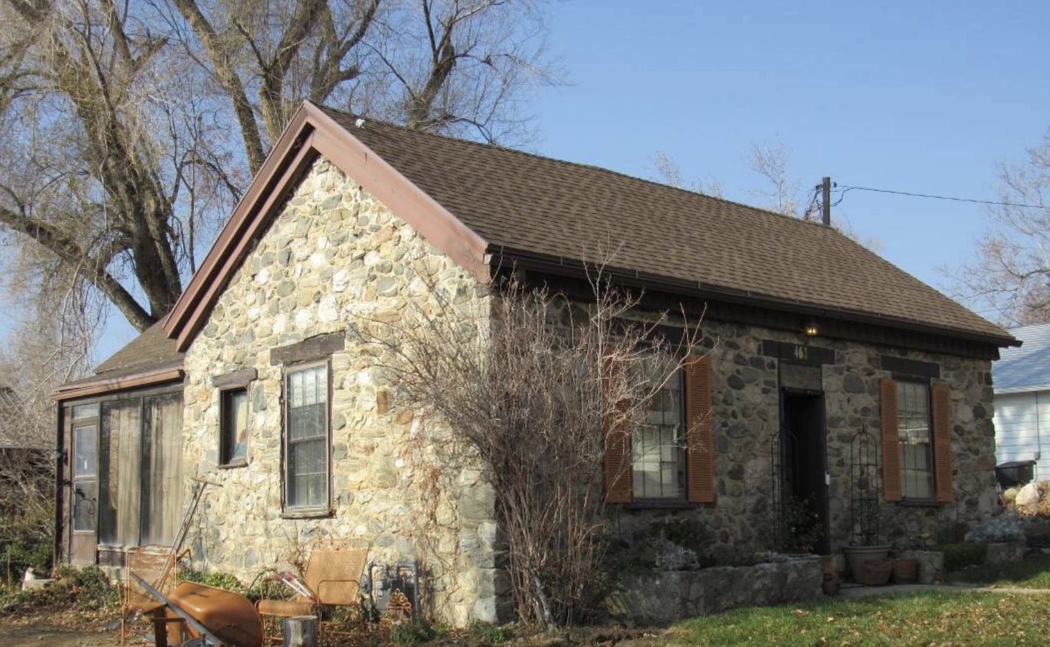 The Elias and Mary Ann and Van Fleet House is pictured in 2023. The house dates back to before 1868.