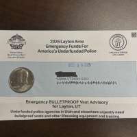 Layton authorities warn of fraudulent donation requests for police gear