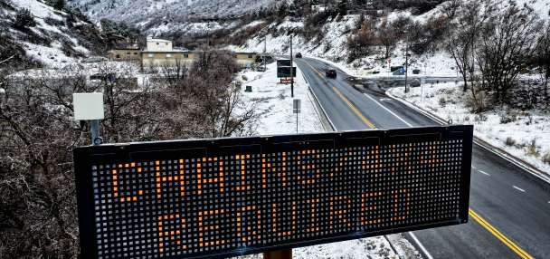 Atmospheric river to keep pushing rain, snow into Utah after solid New Year storm