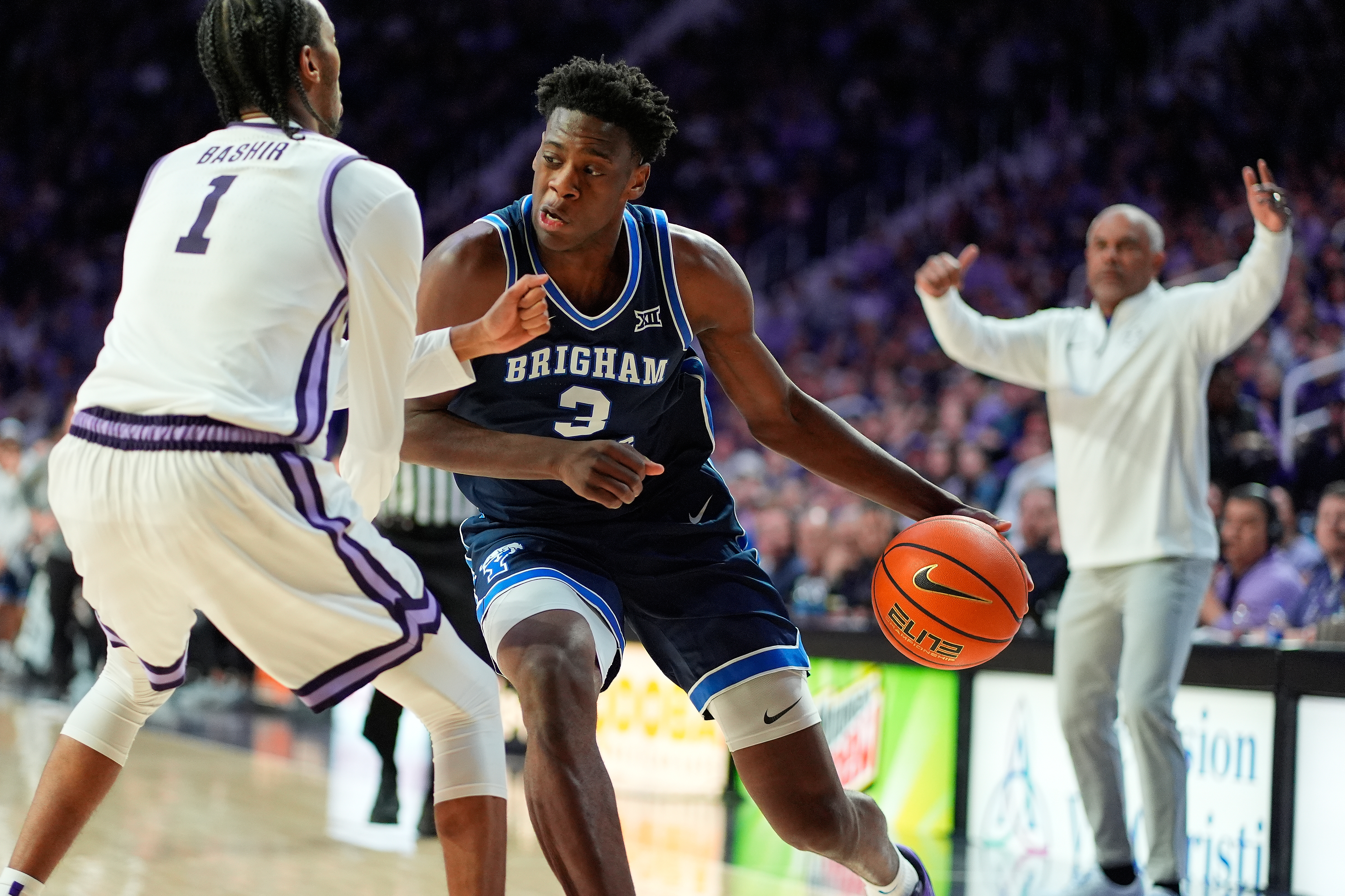 Dybantsa, defense lift No. 10 BYU past K-State in Big 12 opener