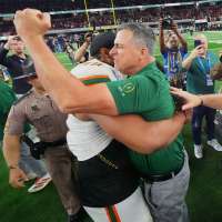 Miami coach Mario Cristobal dismisses hype around his team as he prepares for Fiesta Bowl