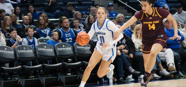 BYU women rebound to hand Arizona State 1st loss of season