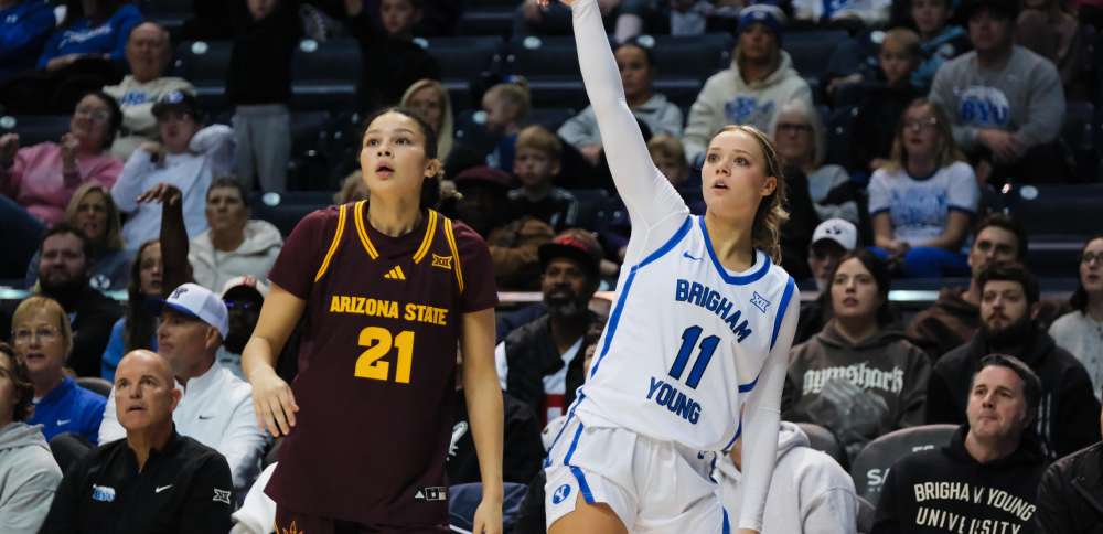 BYU women rebound to hand Arizona State 1st loss of season