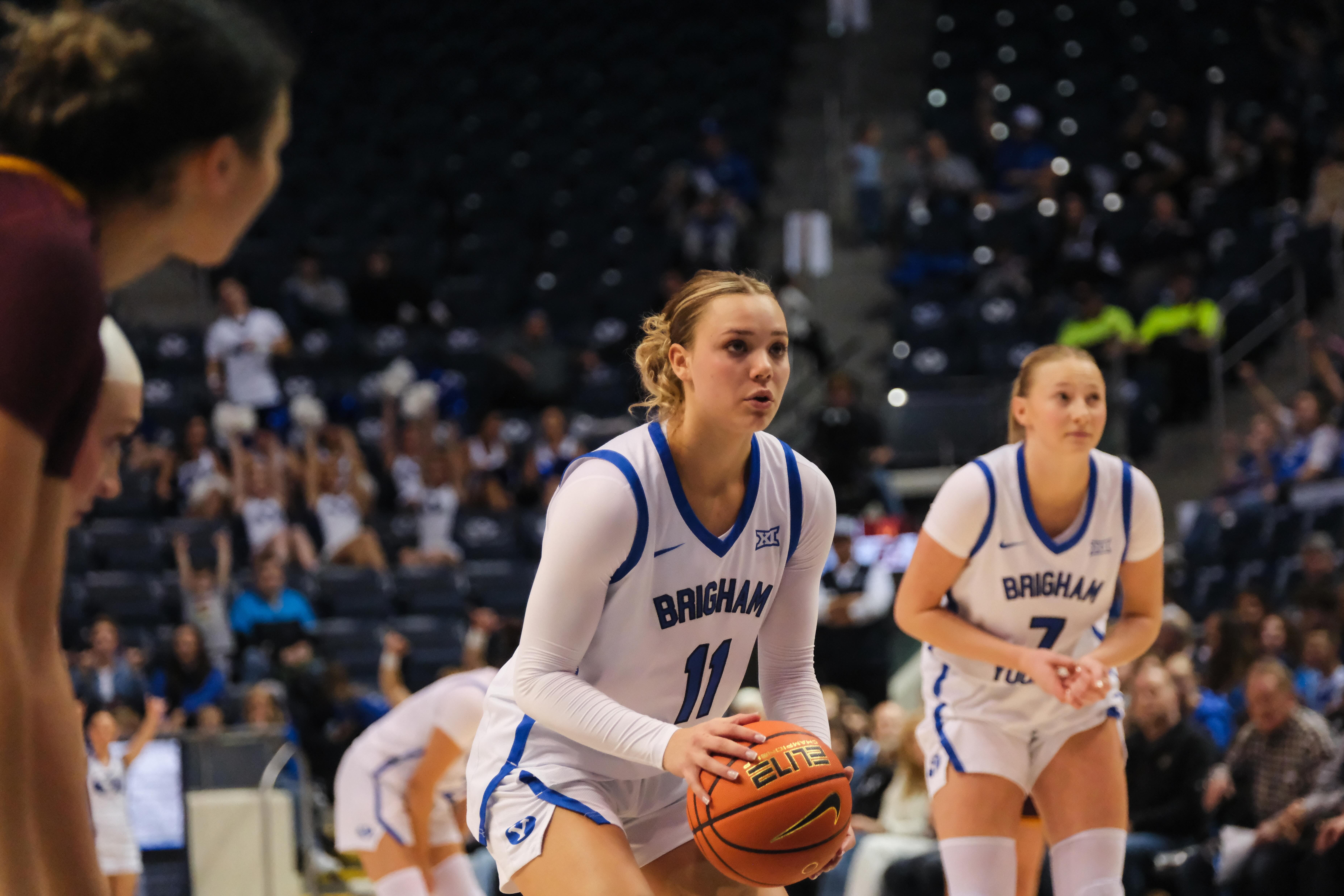 Gibb, BYU women overwhelm shorthanded Houston for bounceback win