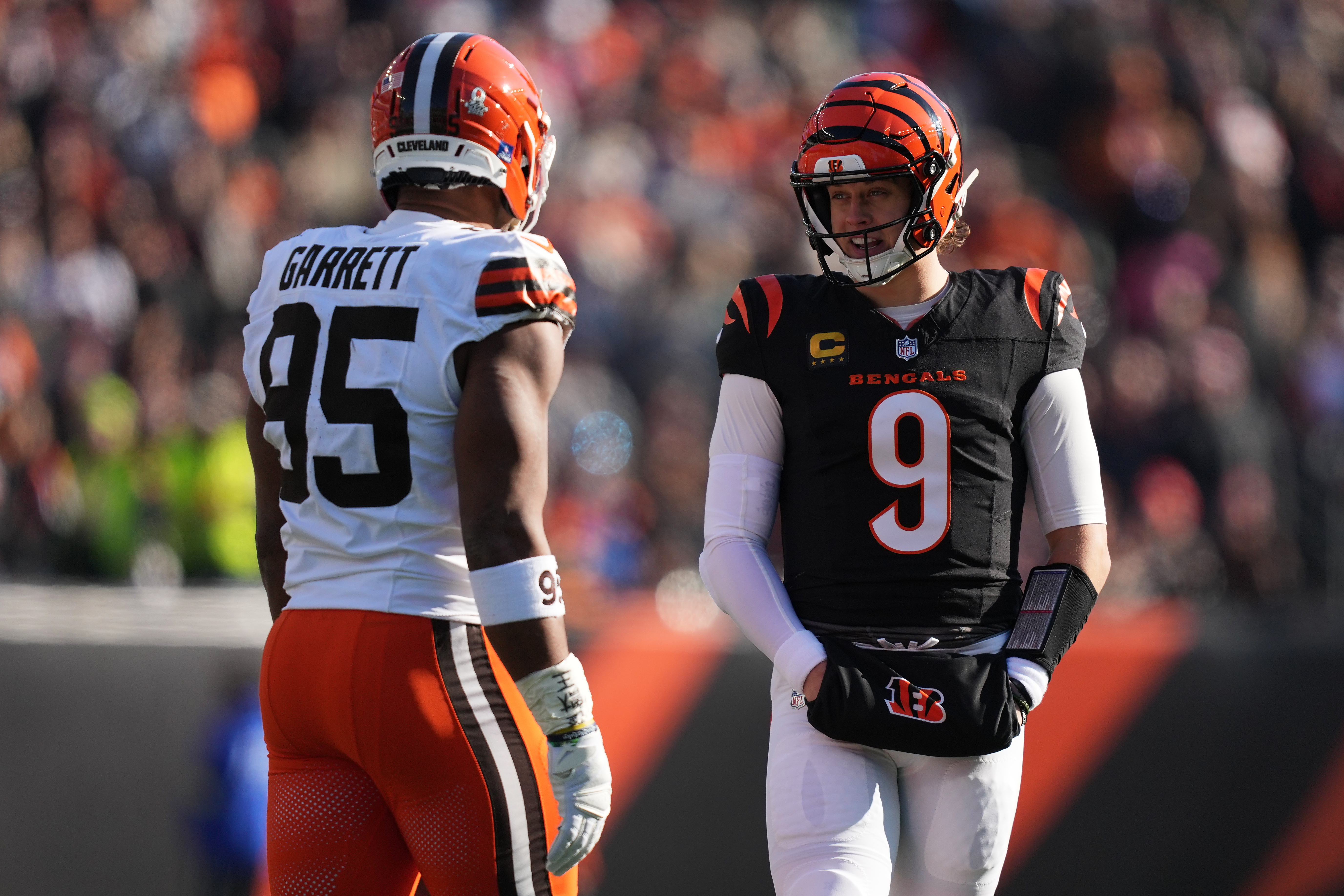 Myles Garrett breaks NFL single-season sack record with 23 and laments ...