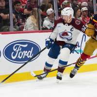 Gabriel Landeskog injured in Avalanche's game against Florida. He'll miss some time, the team says