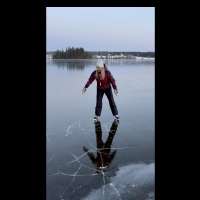 Have You Seen This? Ice skater becomes an icebreaker