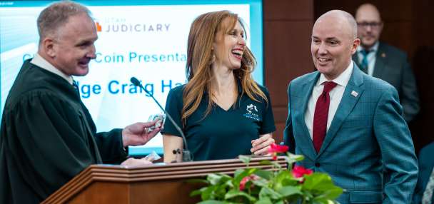 Gov. Cox helps launch initiative meant to help military veterans caught up in the legal system