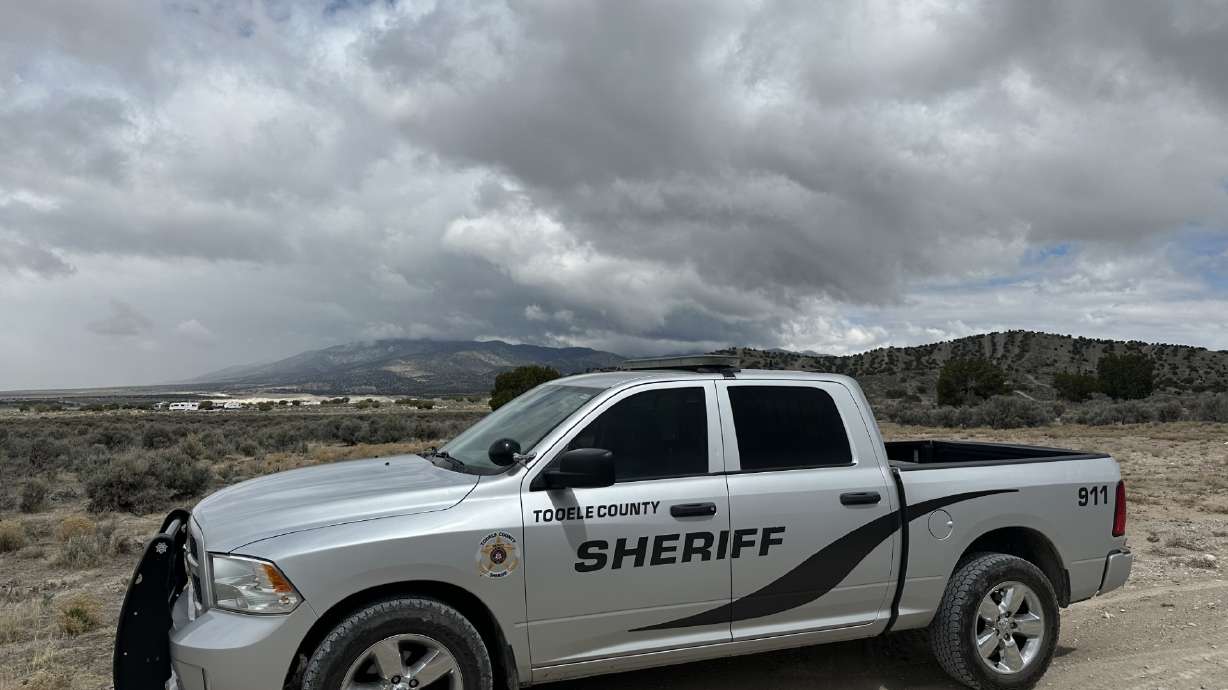 A Tooele County sheriff's deputy sustained minor injuries from a multicar crash Monday night.