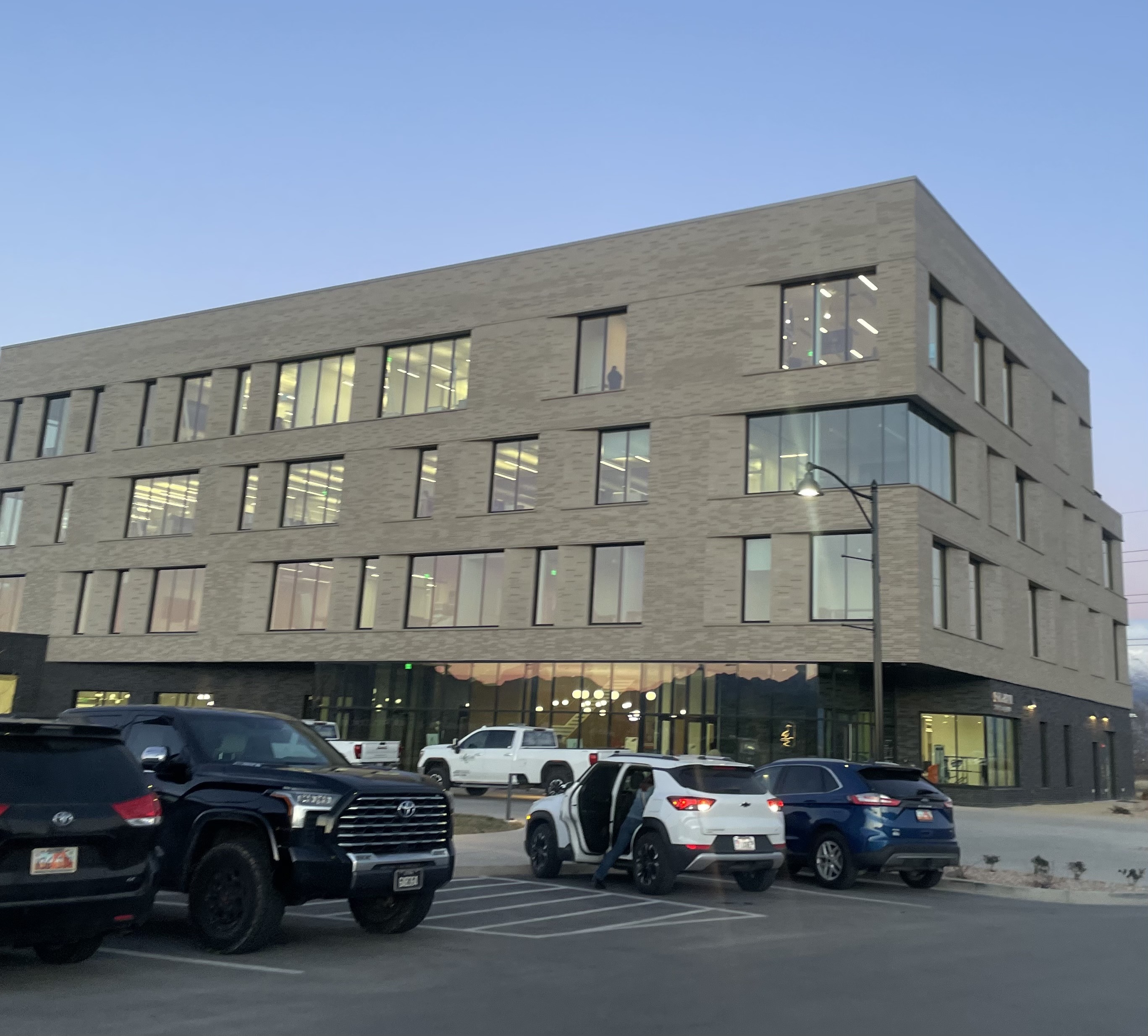 The new $41 million Saratoga Springs City Hall and Library is pictured Tuesday. City leaders celebrated the grand opening of the new facility on Monday.