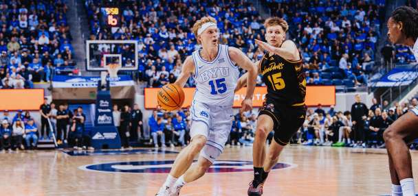 'Big 3' helps No. 9 BYU roll by Arizona State in Big 12 home opener