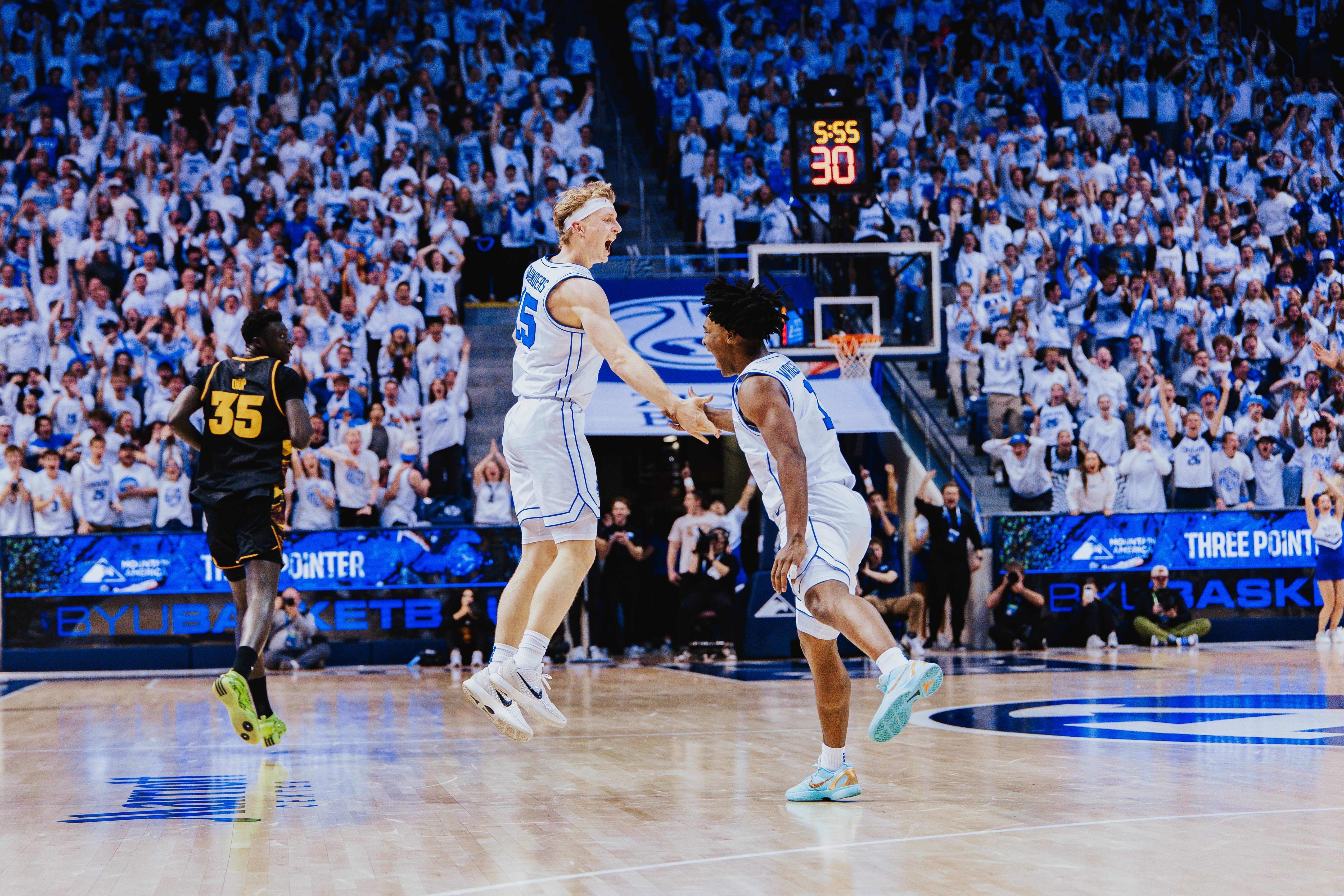 'Big 3' helps No. 9 BYU roll by Arizona State in Big 12 home opener