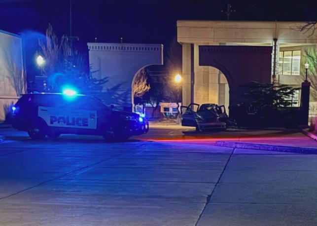 Photo shows where Lena Phelps' car came to a rest after the crash on Dec. 27. A family is grieving after losing someone who was a mother, sister and caregiver in a tragic car crash.