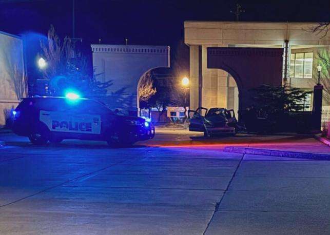 Photo shows where Lena Phelps' car came to a rest after the crash on Dec. 27. A family is grieving after losing someone who was a mother, sister and caregiver in a tragic car crash.