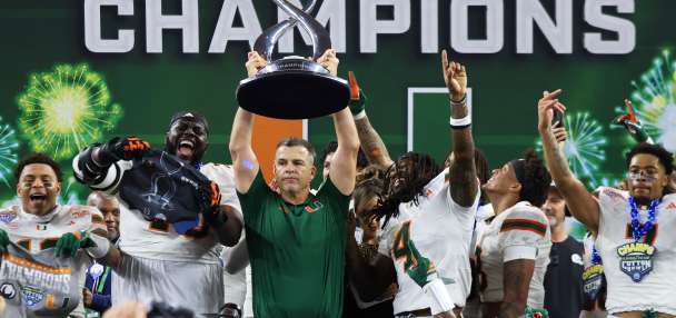 Ole Miss and Miami to play for a spot in the FBS national championship game at Fiesta Bowl