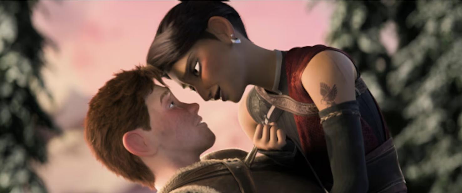 A still of "Love & Gold," a BYU animation film by students Jaysen Duckworth and Connor Van Dyke. "Love & Gold" is nominated for best animated series in the student Emmys.