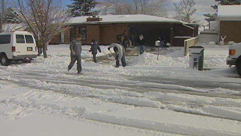 Snowstorm blasts Wasatch Front