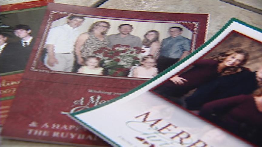 This year's trend in Christmas cards