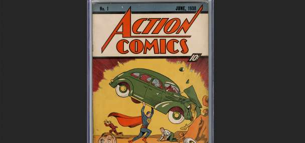 Rare copy of the comic book that introduced the world to Superman sells for $15M